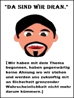Da sind wir DRAN