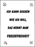 Fressefreiheit