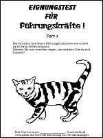 Eignungstest fuer Fuehrungskraefte Part 3